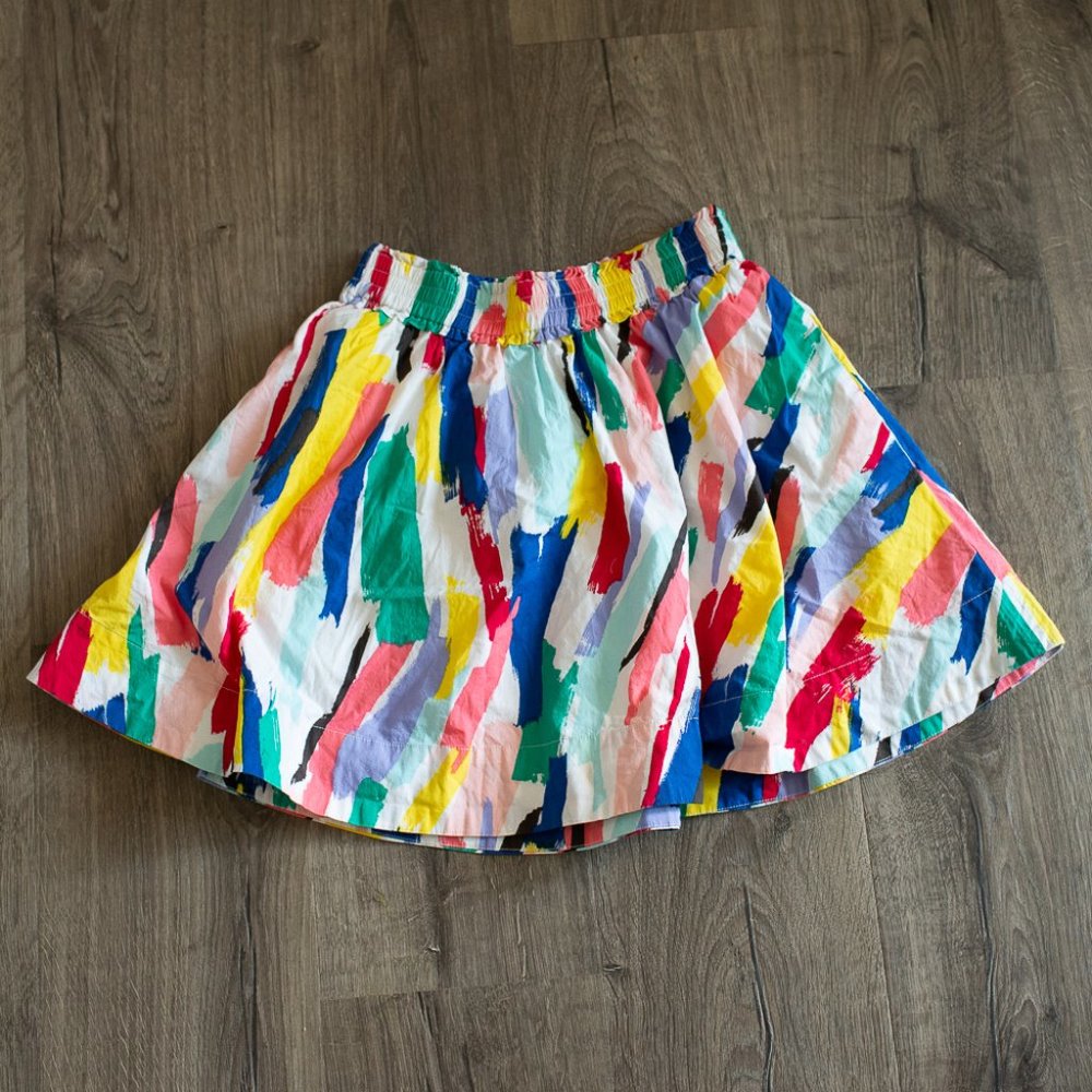 Kate Spade Skirt the Rules girls L multicolor